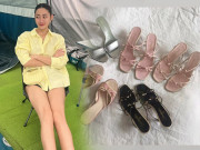 Thời trang - Cô giáo Hoa hậu đất Cao Bằng khoe tủ giày bạc tỷ, tiết lộ không thích một đôi gắn liền với các nàng hậu