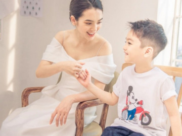 Làm mẹ đơn thân có con trai tự lập, Quỳnh Lương nói thẳng tất cả là cả nhà cùng dạy, có khi phạt mới được