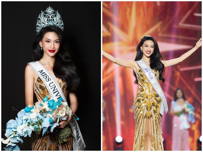 Bà Thúy Nga trả lời báo chí: "Miss Universe Vietnam 2023 là cuộc thi đề cao nữ quyền và lòng nhân ái nên chúng tôi không dung túng bất kỳ hành động sai trái nào, nếu có".
