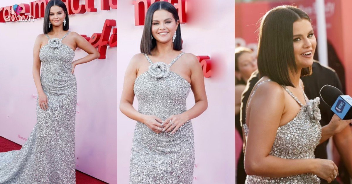View - Selena Gomez - Công chúa Disney khoe dáng trên thảm đỏ với đầm ánh bạc, nhìn xuống vòng eo thất vọng