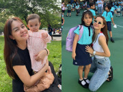 Giải trí - Con út Phạm Quỳnh Anh hơn 1 tuổi đã chuẩn bị đi nhà trẻ, nhìn lại 2 chị lớn được tuyển thẳng vào lớp 2