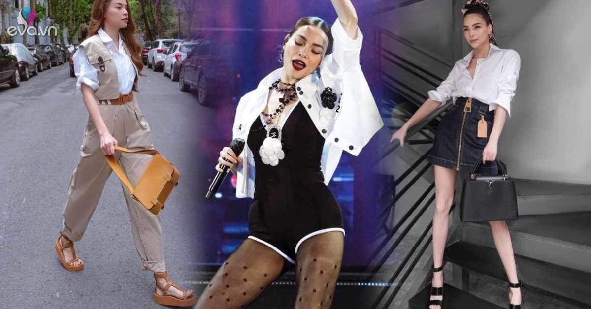 Gallery - Chị em U40 học 3 công thức phối sơ mi trắng của Hồ Ngọc Hà, đảm bảo "dễ mua - giá mềm