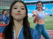 Làm đẹp - Chân dung hotgirl điền kinh "xăm trổ" cực chất, body đá tảng, mặt xinh như búp bê