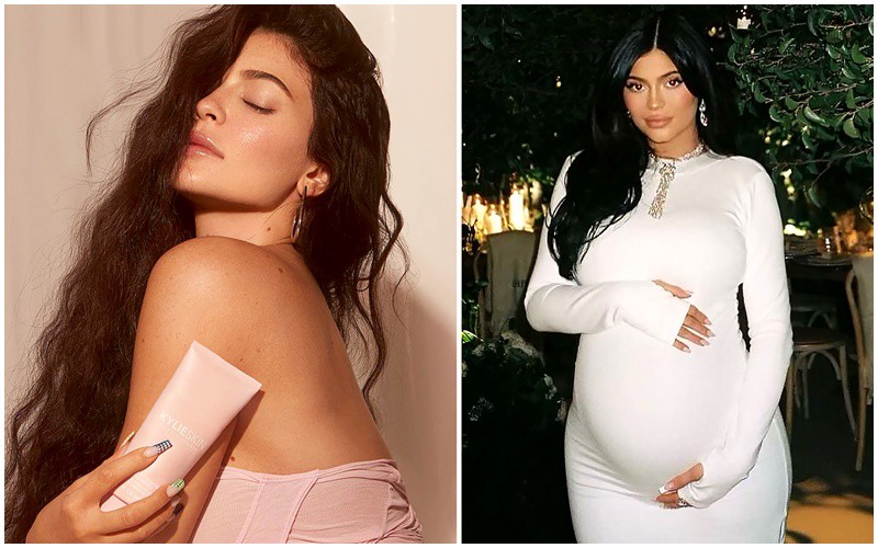 Ngôi sao mạng xã hội Kylie Jenner từng gây chú ý với bụng bầu to, mất hết đường nét yêu kiều.
