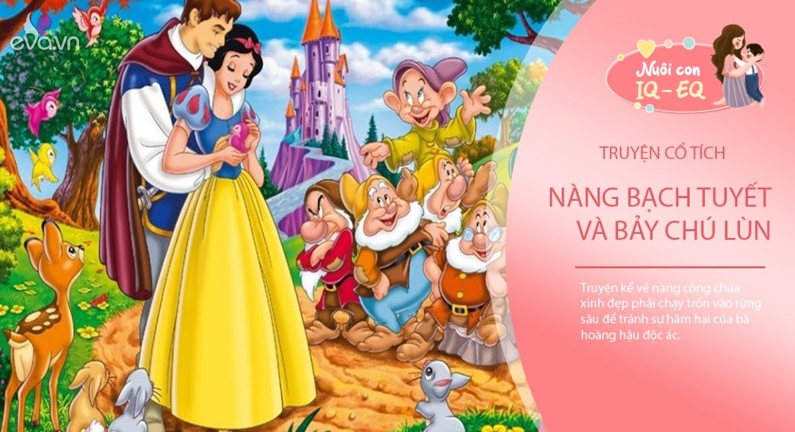 Gallery - Truyện cổ tích: Bạch Tuyết và bảy chú lùn