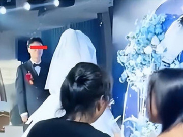 Đến dự đám cưới của bạn thân, cô gái bật khóc khi thấy mặt chú rể trên lễ đường
