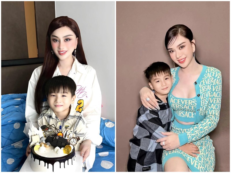 Nhân dịp sinh nhật con trai, Lâm Khánh Chi nhắn nhủ tới quý tử: "Chúc con trai yêu của mẹ Chi thêm 1 tuổi mới càng đẹp trai hơn, thông minh học giỏi con nhé. Mãi yêu con".
