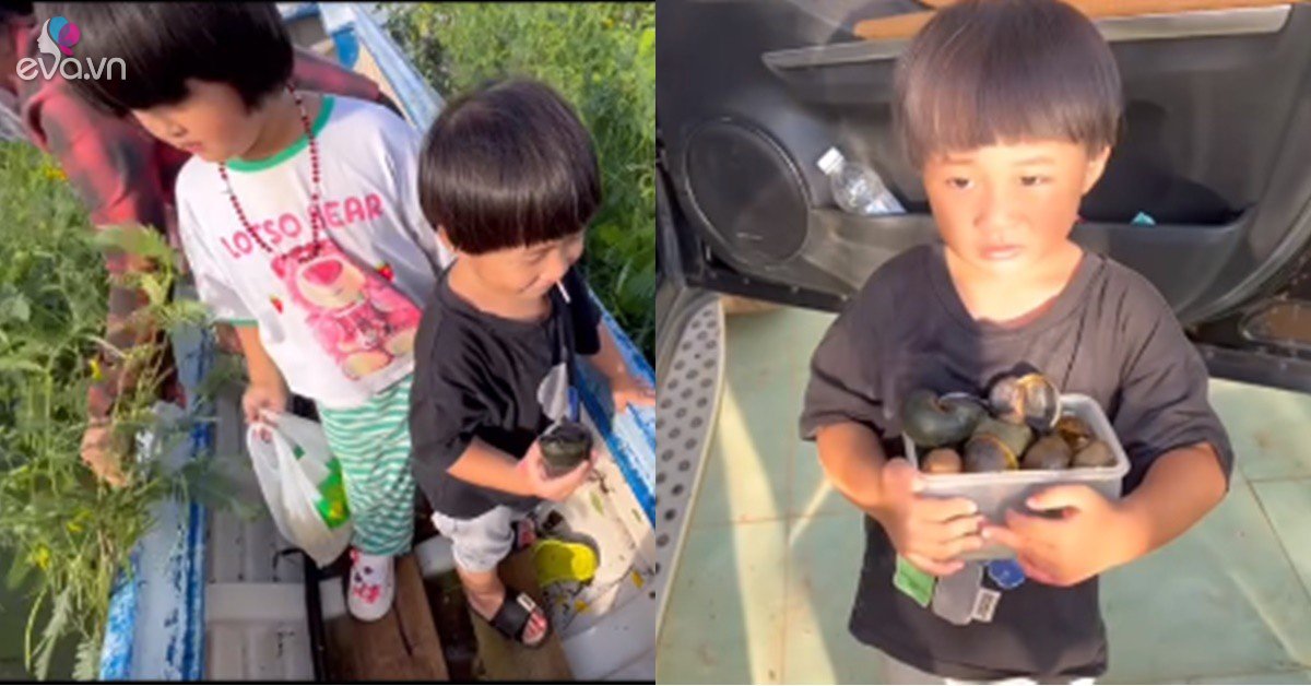 Gallery - Hoa hậu 6 con Oanh Yến than thở nhà nghèo con đông, đưa con đi mò cua bắt ốc