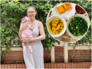 Bà bầu - Mẹ bỉm tự lên thực đơn cơm cữ giúp về dáng nhanh, hết tiểu đường mỡ máu thai kỳ, sữa mẹ dồi dào