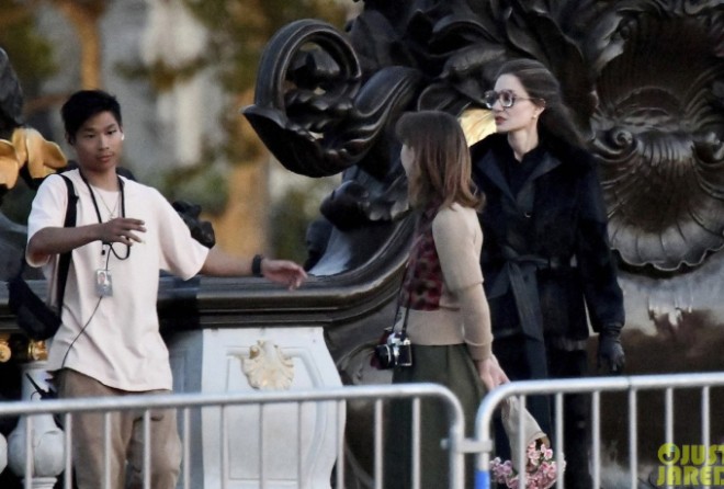 Chưa rõ vị trí cụ thể mà anh chàng đảm nhiệm trong phim mới của Angelina.