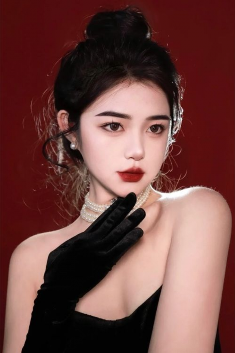 ...và là điểm nhấn tươi sắc nhất cho layout make up thuần kiểu Á Đông. 