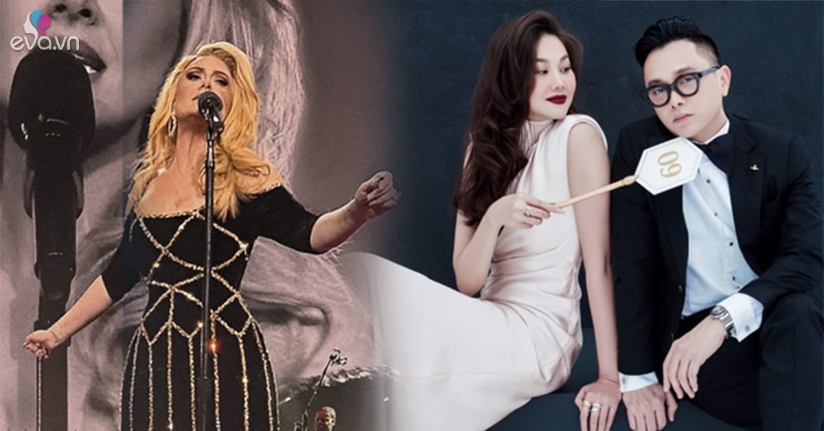 Gallery - Hoạ mi nước Anh Adele mê mẩn diện đầm của anh cả làng thời trang Việt