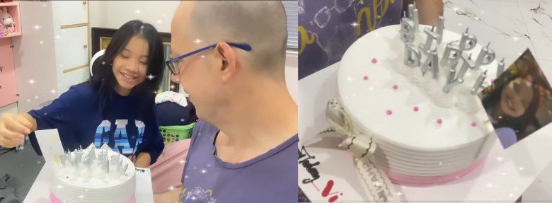View - MC Thành Trung và vợ cũ cùng chúc mừng sinh nhật con gái, nhưng hành động của bố dượng Tây mới là tâm điểm