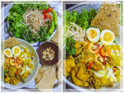 Bếp Eva - Mì Quảng thơm ngon, dễ nấu, nhìn chảy nước miếng hợp ngày mát trời theo công thức của mẹ đảm