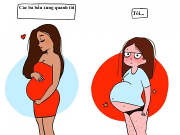 Những tình huống hài hước vạch trần sự thật phũ phàng trong thời kỳ mang thai