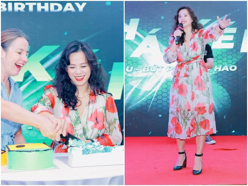 Trên Facebook của mình, Đào Lan Hương đăng tải loạt ảnh trong một sự kiện. Hình ảnh toát lên vẻ một nữ doanh nhân thành đạt và xinh đẹp của vợ cũ Shark Bình khiến khán giả không khỏi ngưỡng mộ.
