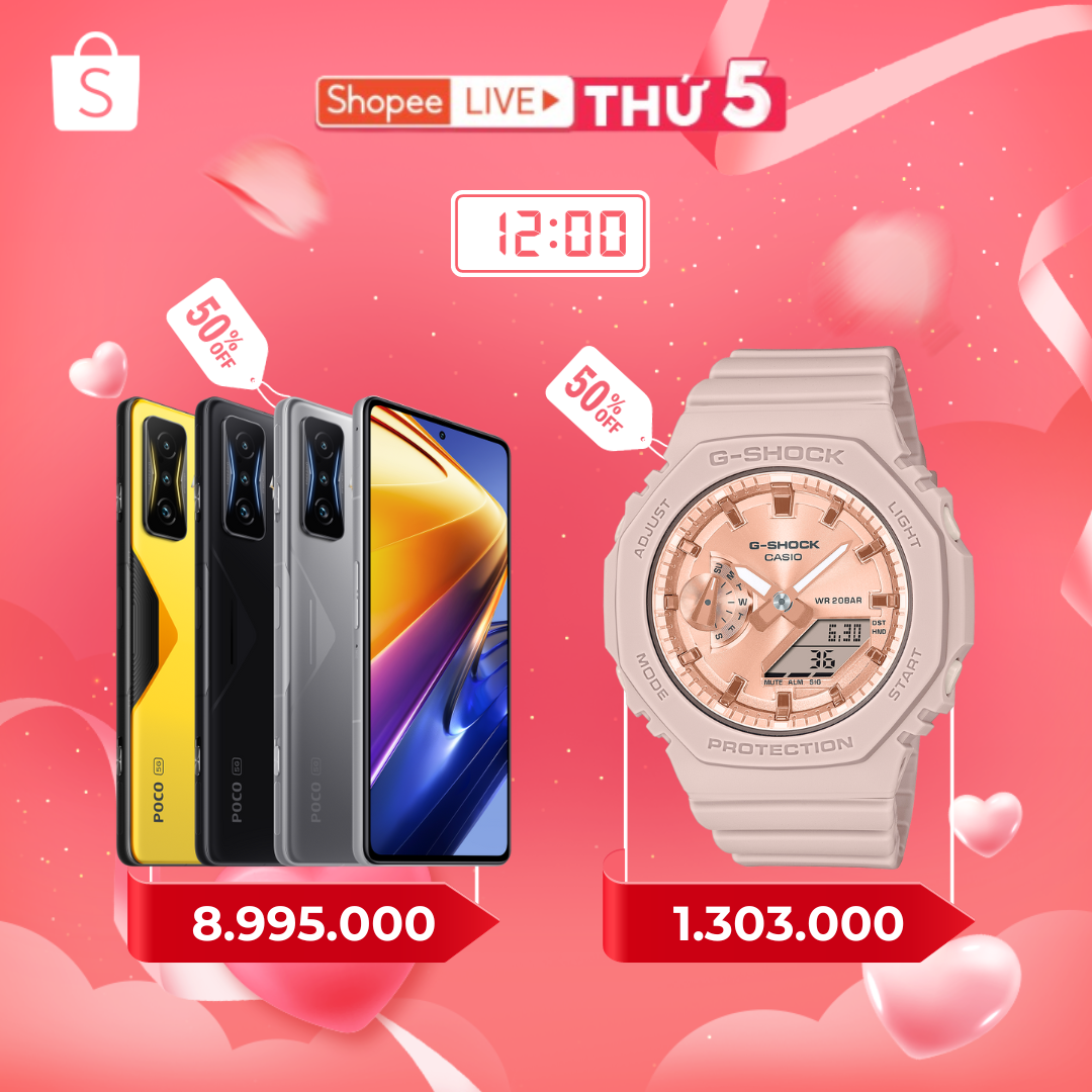 Shopee Live yêu chiều phái đẹp với loạt deal hàng hiệu giảm sốc trước thềm 20.10 - 2