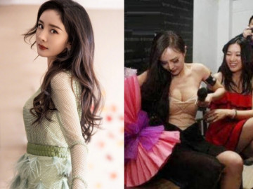 Ngôi sao 24/7: Xôn xao bức ảnh Dương Mịch bất ngờ bị fan kéo tụt váy, hành động tiếp theo đó gây sốt