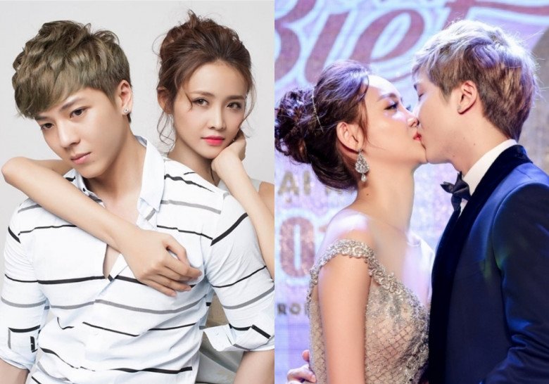 Trương Mỹ Nhân và Phạm Lê Tùng Anh có thời gian bị nghi phim giả tình thật, thậm chí từng công khai khóa môi trong buổi ra mắt phim.