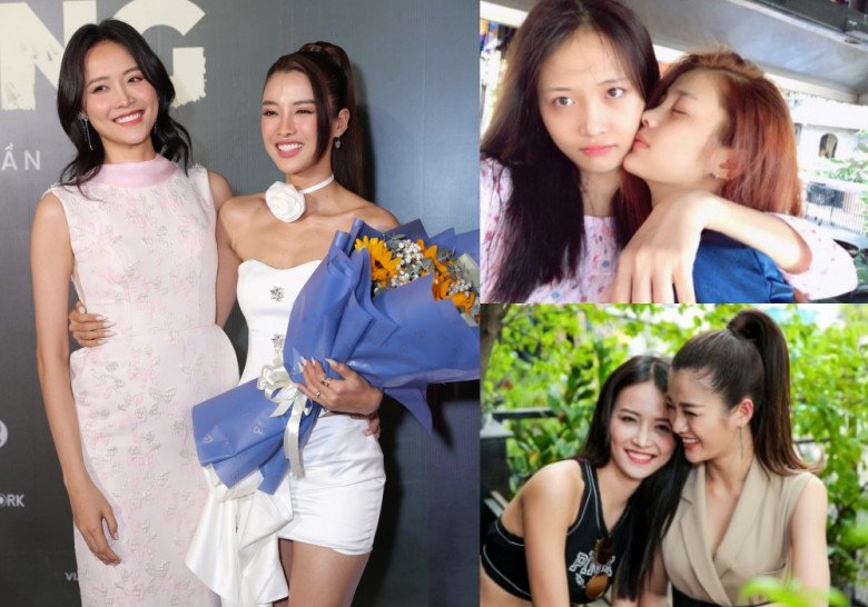 2 cô học trò của Lan Khuê từng bị nghi ngờ có tình cảm đồng giới từ những khoảnh khắc quá thân mật.