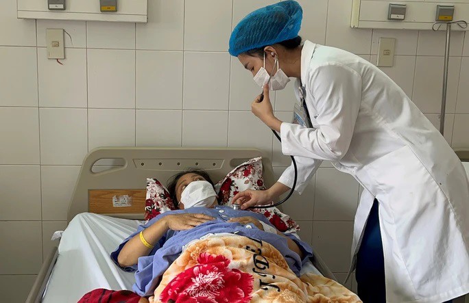 Sản phụ B. đang hồi phục tốt