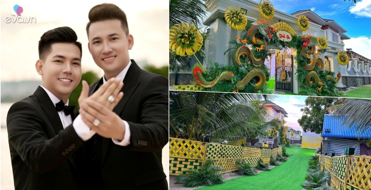 Gallery - Cổng cưới lá dừa "mộc nhưng chất” trong đám hỏi Hà Trí Quang: Chuẩn bị 15 ngày, chi phí đầu tư gây tò mò