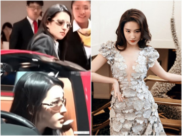 Thần tiên tỷ tỷ Lưu Diệc Phi cực ngầu đi xem triển lãm, mua siêu xe tiền tỷ như đi siêu thị