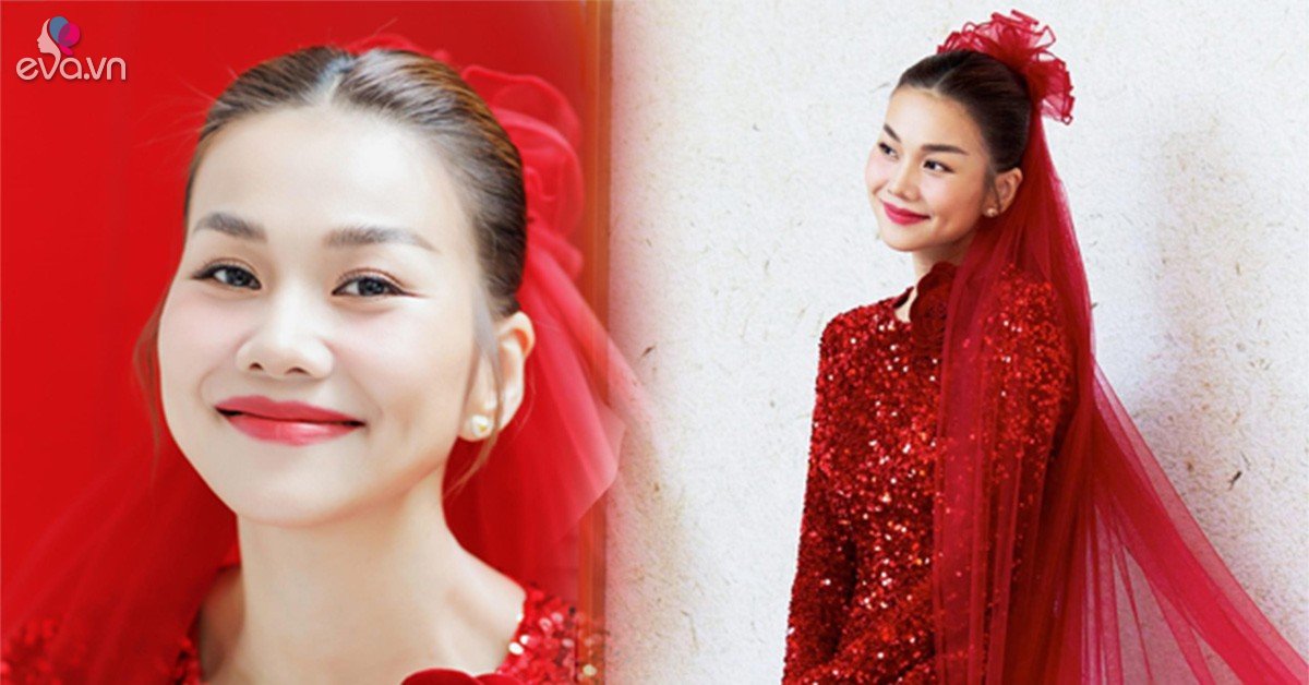 View - Cô dâu Thanh Hằng diện áo dài sequins, khoe sắc trong veo, sáng rực ngày về nhà chồng