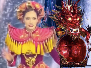 Thời trang - Lê Hoàng Phương bị thương sau phần trình diễn trang phục dân tộc, thứ hạng của Việt Nam gây chú ý