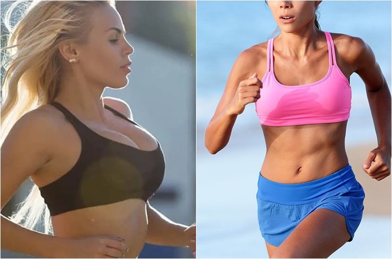 Một nghiên cứu đăng trên tạp chí Khoa học và Y học Thể thao cho thấy phụ nữ có bộ ngực lớn dễ chọn lối sống ít vận động. Bởi vì vòng 1 có xu hướng nảy lên nhiều hơn khi vận động khiến họ gặp khó khăn và bối rối ngay cả khi mặc áo ngực thể thao.

