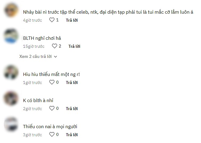 Dân mạng đã phát hiện ra sự vắng mặt của Bùi Lý Thiên Hương và không khỏi thắc mắc.