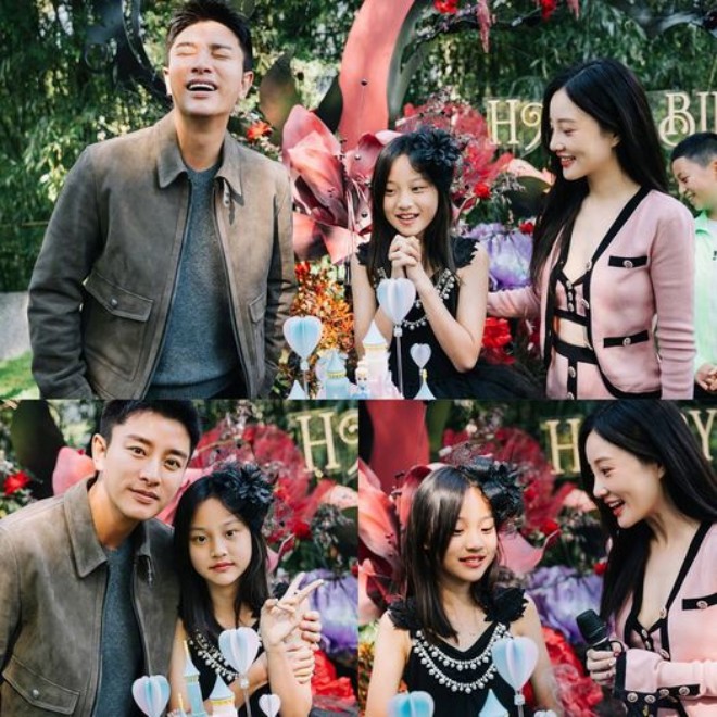 Giả Nãi Lượng - Lý Tiểu Lộ tổ chức sinh nhật cho con gái.