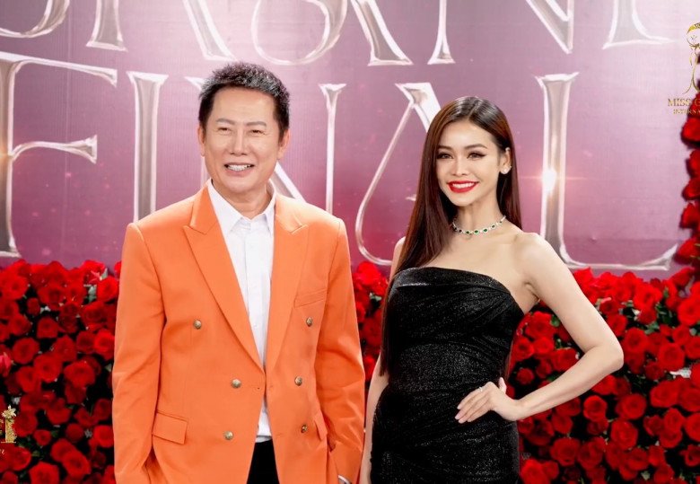 View - Thảm đỏ chung kết Miss Grand International 2023: Minh Kiên lẻ bóng, Kiều Loan rực rỡ khoe sắc