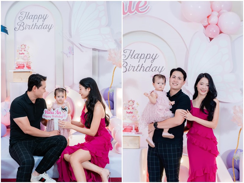 Mới đây, Karen Nguyễn đã đăng tải loạt ảnh trong ngày sinh nhật tròn 1 tuổi của ái nữ đầu lòng. Trong bữa tiệc này, cô bé khiến khán giả không khỏi thích thú với những khoảnh khắc vô cùng đáng yêu và dễ thương. 
