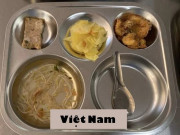 Yêu con - Bữa trưa bán trú của học sinh các nước, có nơi còn ít hơn suất cơm 32 nghìn ở Việt Nam