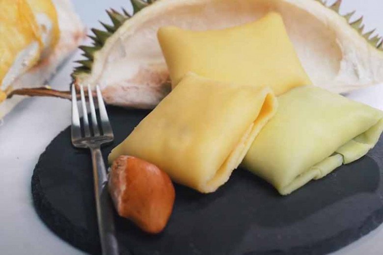 Cách làm bánh crepe sầu riêng thơm lừng, béo ngậy ngon chuẩn vị - 9