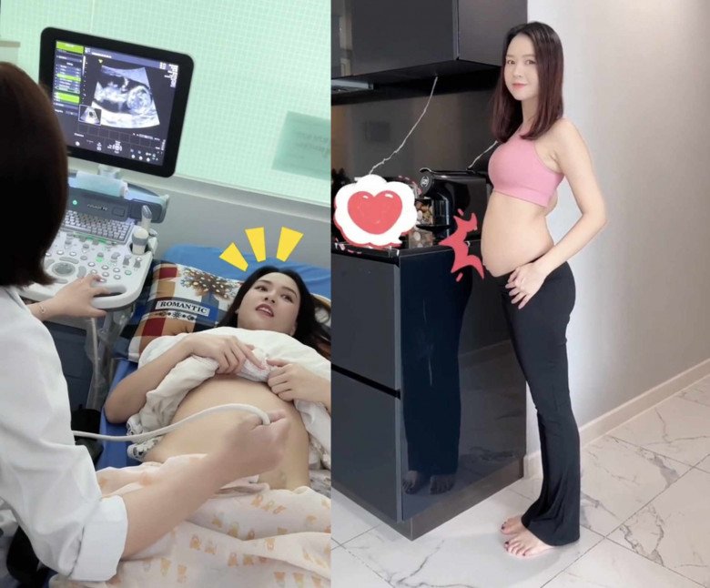 Người đẹp chia sẻ hành trình bầu bì với nhiều vất vả.