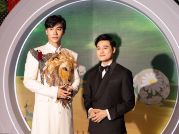 Quang Vinh có mặt cùng dàn sao chúc mừng Lý Quí Khánh