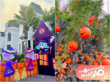 Nữ đại gia quận 7 Đoàn Di Băng trang trí biệt thự hoành tráng đón Halloween, ai nhìn cũng xuýt xoa quá đầu tư