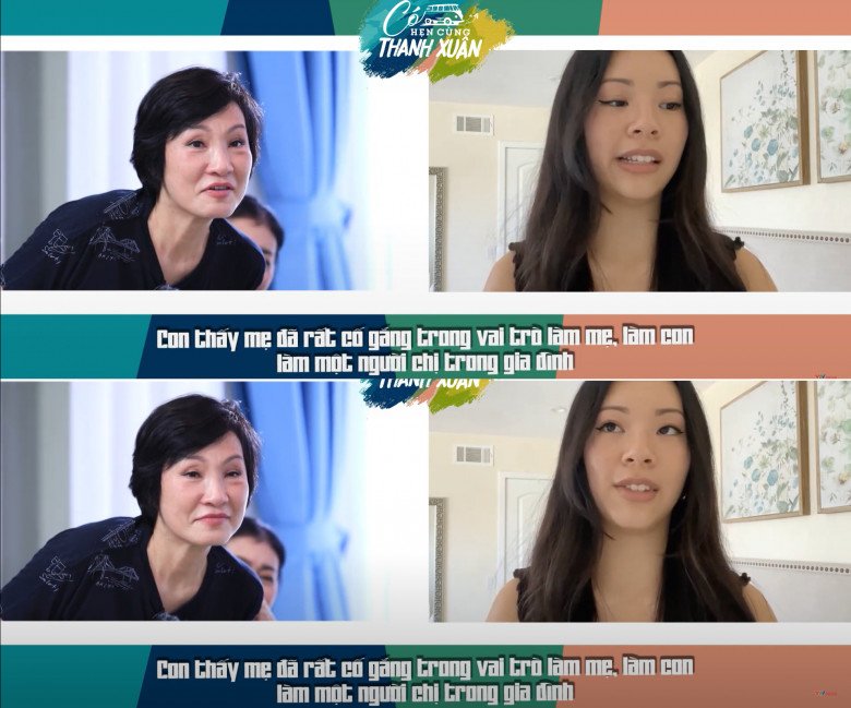 View - Hồng Đào khóc nghẹn trên sóng truyền hình khi nhắc về 2 con gái chung với Quang Minh