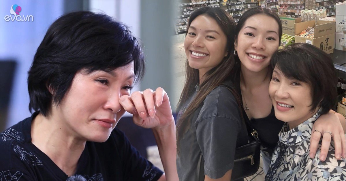 Hồng Đào khóc nghẹn trên sóng truyền hình khi nhắc về 2 con gái chung với Quang Minh - 6