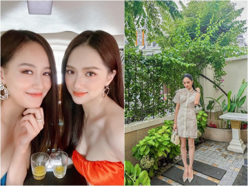 Hoa hậu Hương Giang được dâu hào môn gửi "vía", Mai Phương Thúy chúc phúc, vừa nhận tin vui lớn