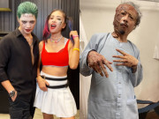 Giải trí - Sao Việt đầu tư "khủng" chơi Halloween: Chồng Ngô Thanh Vân chống nạng vẫn "biến hình" cùng vợ