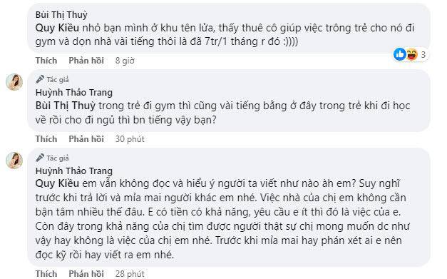 DV Huỳnh Thảo Trang tìm bảo mẫu trông con, tổng cộng 7 tiêu chí nhưng mức lương gây tranh cãi - 6