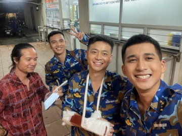 Con trai NSND Hoàng Dũng gặp tai nạn khi đóng phim