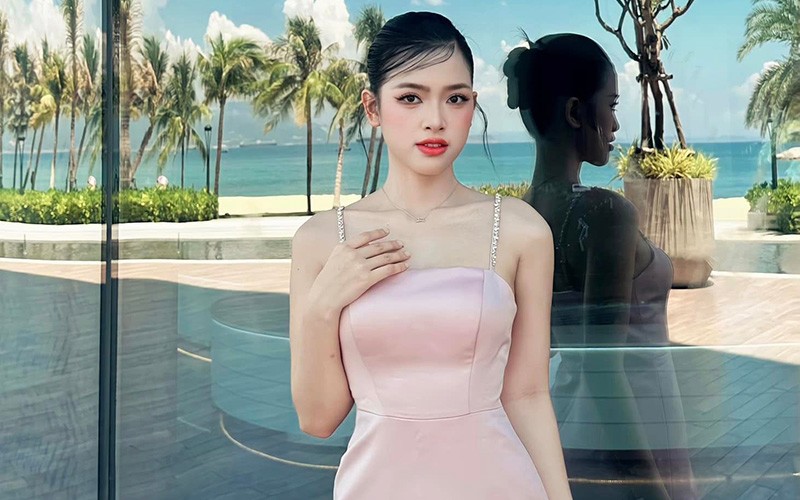 Trần Thị Thoa Thương cô nàng để lại nhiều tiếc nuối cho người hâm mộ sắc đẹp khi xuất sắc lọt top 5 Hoa hậu Thế giới Việt Nam 2023. 
