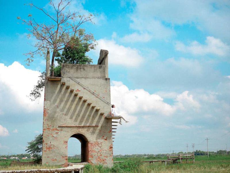 Nơi đây, mỗi ngày đón hàng trăm du khách mà chủ yếu là giới trẻ đến sống ảo.
