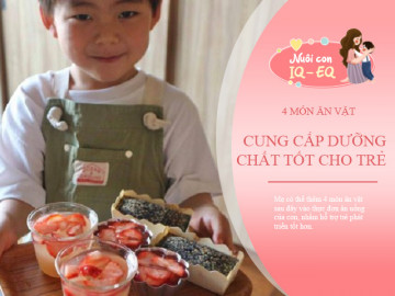 4 món ăn vặt ngon lại chứa nhiều chất bổ, con mê tít thay thế kẹo và bim bim