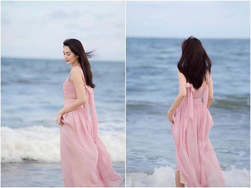 Không chỉ thế, Hoa hậu Việt Nam 2016 còn tiết lộ điều thú vị: "Ngoài trắng, xanh ra thì Thảo cũng mê màu hồng lắm". 
