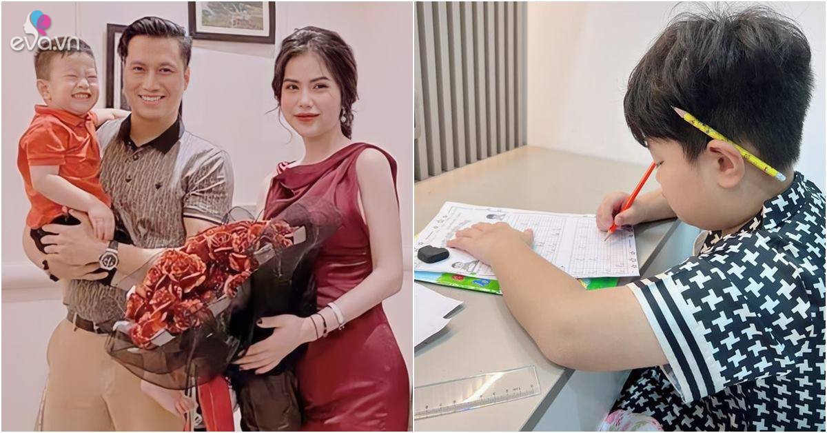 View - Vợ cũ Việt Anh cầu cứu các mẹ bỉm vì mới cho con học lớp 1 trường quốc tế 100 triệu/năm, cậu bé đã cá biệt nhất lớp